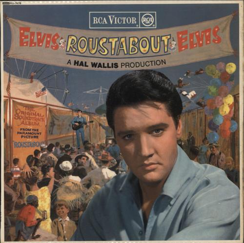Elvis Presley Roustabout UK(英)盤LP Mono深溝